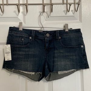 Fox dark denim shorts size 5